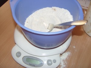 száraz-anyag-mérés, muffin_sütés