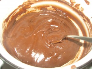 Csoki krémes muffin