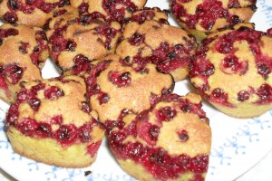 ribizlis muffin